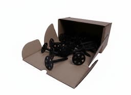 Isolatieplug zwart - per doos